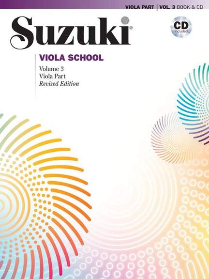 Suzuki Viola School Viola Part & CD, Volume 3 (Revised)