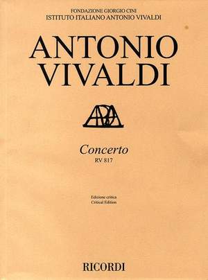 Antonio Vivaldi: Concerto, RV 817