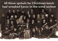 Music Card All Those Sprouts For Christmas Card
