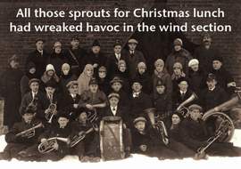 Music Card All Those Sprouts For Christmas Card