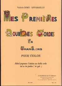 Valerie Bime-Apparailly: Mes premières Doubles Cordes en Chansons - Violon