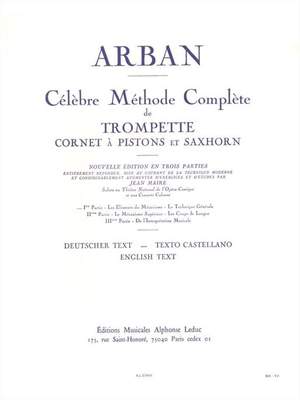 Jean-Baptiste Arban: Célèbre Méthode Complète de Trompette - Volume 1