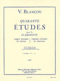 Victor Blancou: Etudes (40) Vol. 1