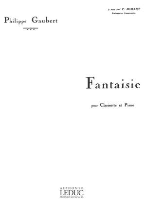 Philippe Gaubert: Fantasy for Clarinet and Piano