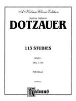 J.J.F. Dotzauer: 113 Studies, Volume I Product Image