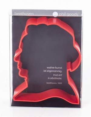 Cookie Cutter Phil Goods Beethoven Red