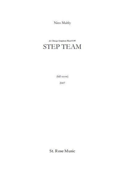 Nico Muhly: Step Team