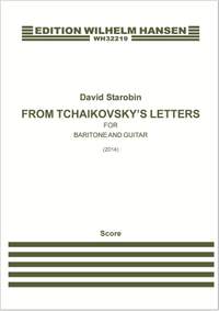 David Starobin_Pyotr Ilyich Tchaikovsky: From Tchaikovsky's Letters