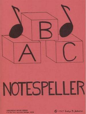 ABC Notespeller Workbook 1