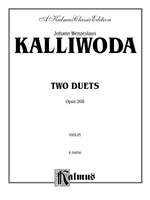 Johann W. Kalliwoda: Two Duets, Op. 208 Product Image