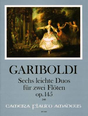 Gariboldi, G: Six easy duos op. 145