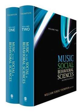 Music in the Social and Behavioral Sciences: An Encyclopedia