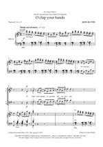 Rutter, John: O clap your hands Product Image
