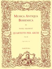 Vranicky, Pavel: Quartetti per archi II no. 1-6 op. 16