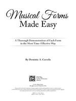 Musical Forms Made Easy Product Image