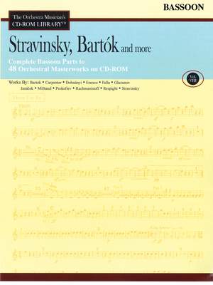 Béla Bartók_Igor Stravinsky: Stravinsky, Bartók and More - Vol. 8-Bassoon