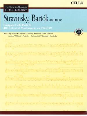 Béla Bartók_Igor Stravinsky: Stravinsky, Bartók and More - Vol. 8-Cello