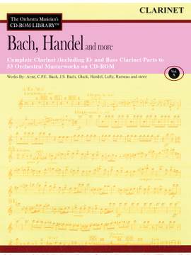 Bach, Handel and More - Volume 10-Clarinet
