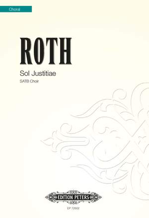 Roth, Alec: Sol Justitiae (SATB)