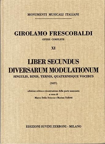 Girolamo Frescobaldi: Liber Secundus Diversarum Modulationum