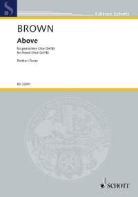 Brown, M: Above