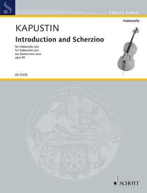 Kapustin, N: Introduction and Scherzino op. 93