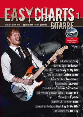 Easy Charts Gitarre Vol. 1
