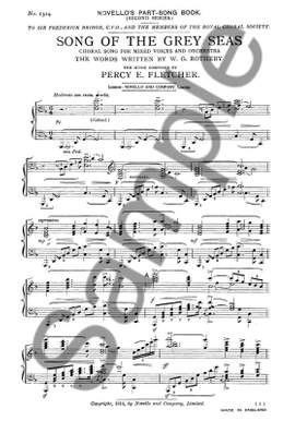Percy E. Fletcher: Song Of The Grey Seas