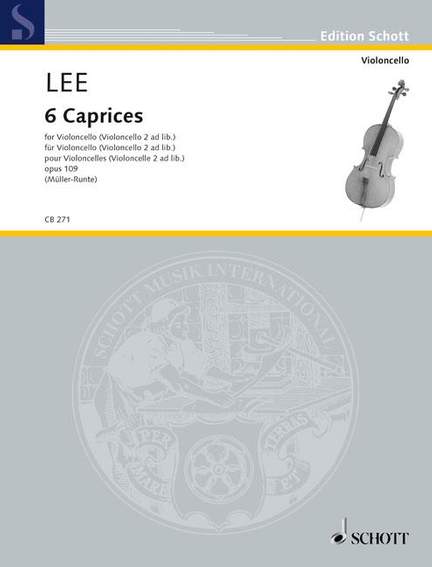 Lee, S: 6 Caprices op. 109