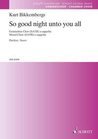 Bikkembergs, K: So good night unto you all