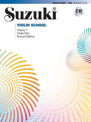 Suzuki Violin School Violin Part & CD, Volume 7 (Revised)