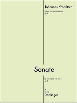 Johannes Kropfitsch: Sonate op. 6