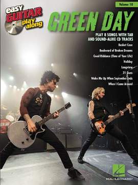 Green Day Easy Guitar Play-Along Vol.10