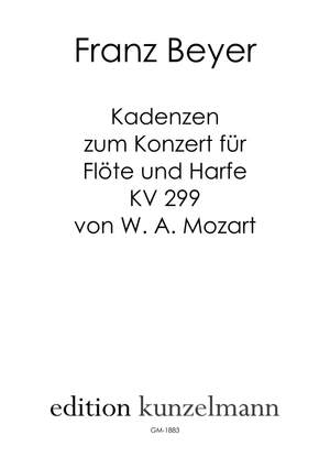 Beyer, Franz: Kadenzen zu W. A. Mozart, Konzert für Flöte und Harfe C-Dur KV 299
