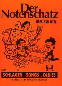 Der Notenschatz - Songs Schlager Oldies Bd 1