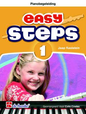Jaap Kastelein_Klaas de Jong: Easy Steps 1 - pianobegeleiding fluit