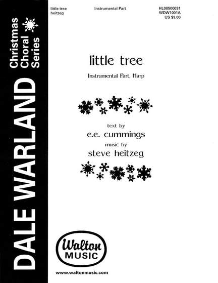 E.E. Cummings: little tree (from Chansons Innocentes)