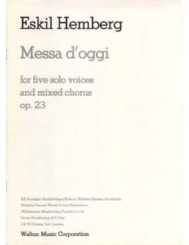Eskil Hemberg: Messa D'Oggi