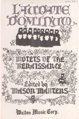 Laudate Dominum - Motets of the Renaissance