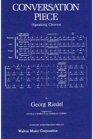 Georg Riedel: Conversation Piece