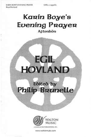 Egil Hovland_Karin Boye: Karin Boye's Evening Prayer