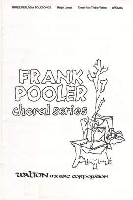 Three Peruvian Folksongs (Collection)
