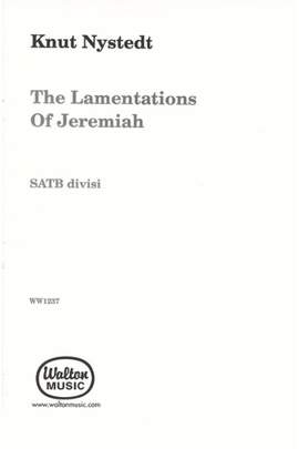Knut Nystedt: The Lamentations of Jeremiah