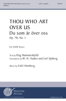 Dag Hammarskjöld_Eskil Hemberg: Thou Who Art Over Us