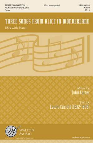 John Carter_Lewis Carroll: Three Songs from Alice in Wonderland (Collection)