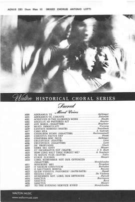 Antonio Lotti: Agnus Dei: Music of Inner Harmony