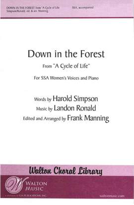 Harold Simpson_Landon Ronald: Down in the Forest