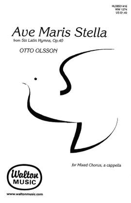 Otto Olsson: Ave Maris Stella (from Six Latin Hymns)