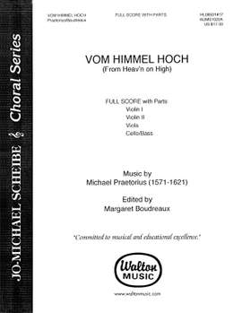 Michael Praetorius: Vom Himmel Hoch