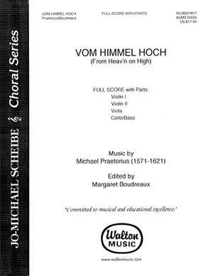 Michael Praetorius: Vom Himmel Hoch